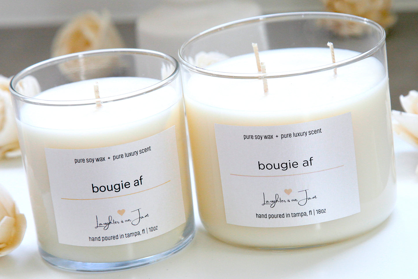 18 ounce candles | bougie af