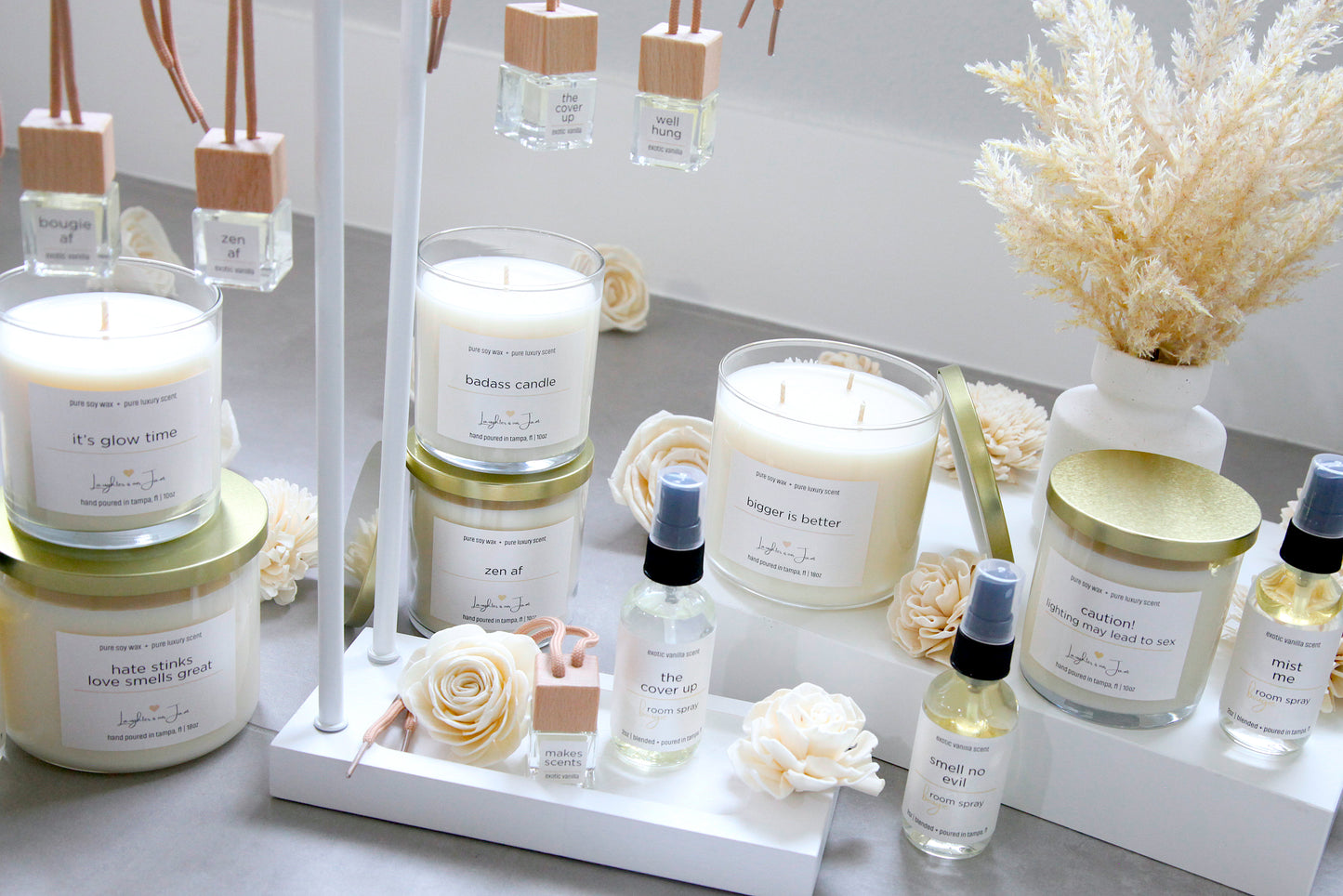 10 ounce candle | custom label