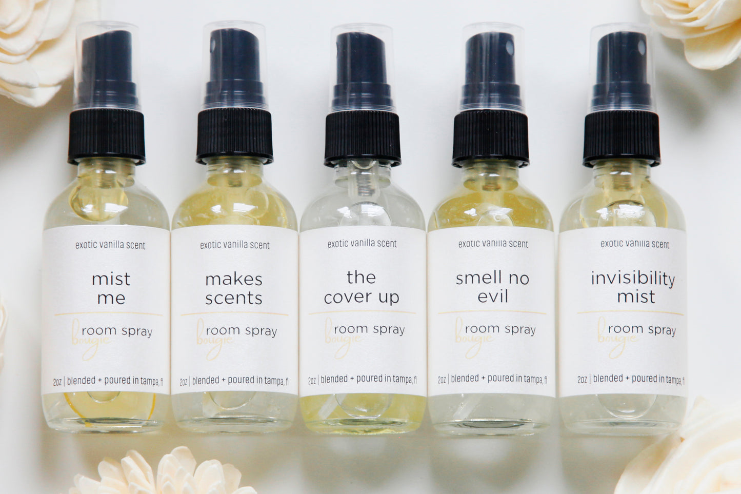 Bougie room sprays