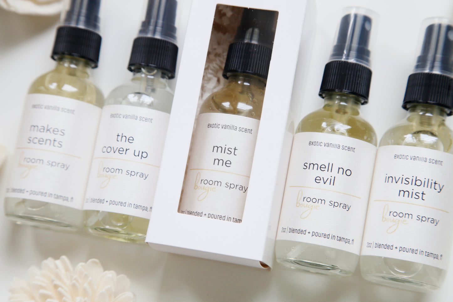 Bougie room sprays