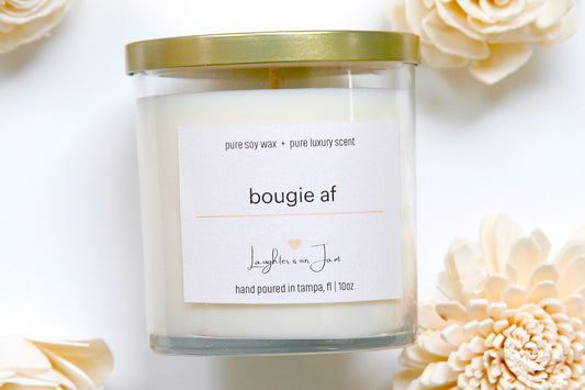 10 ounce candles | bougie af
