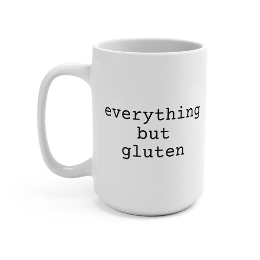 everything but gluten- mug 15oz