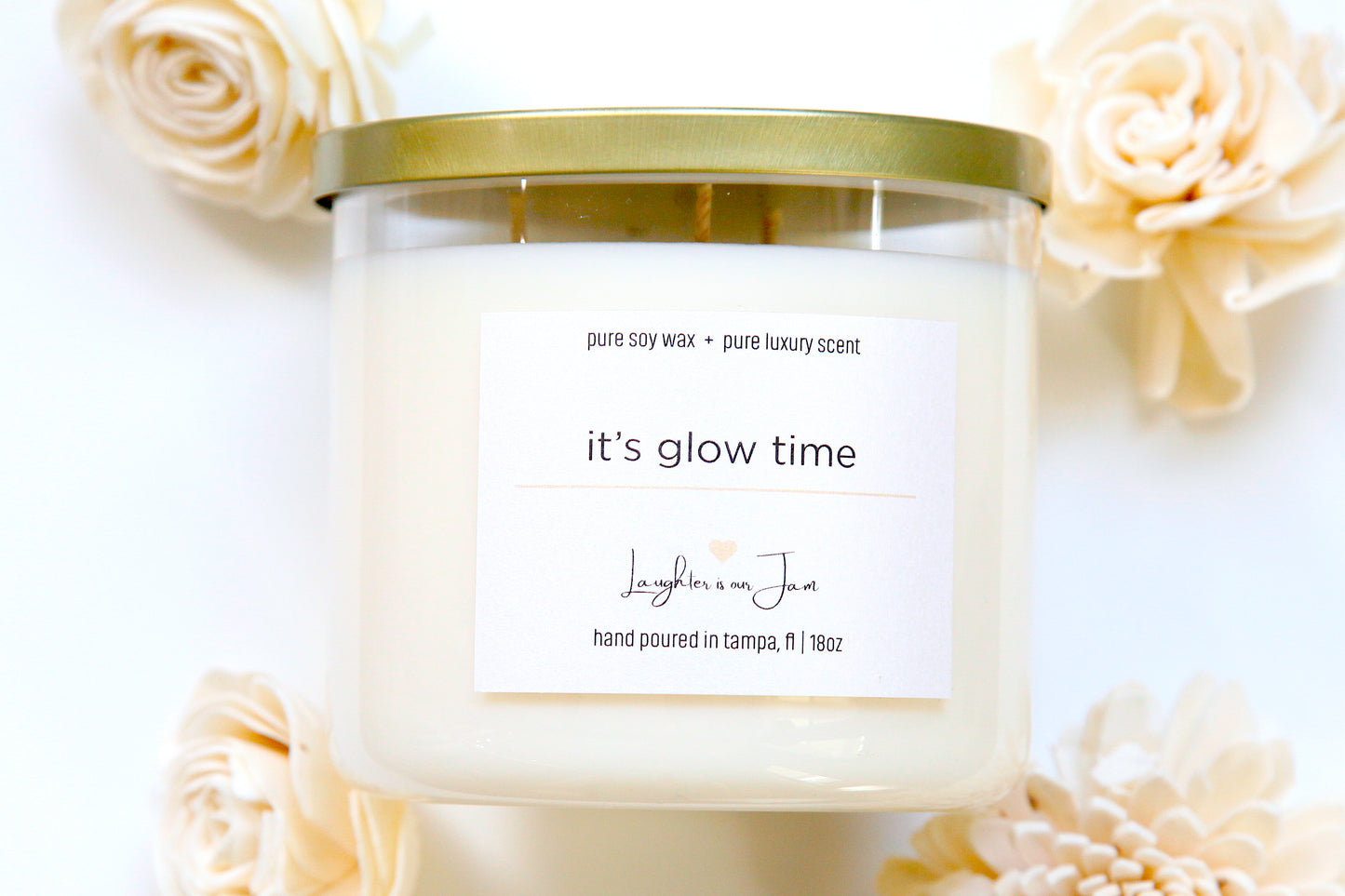 18 ounce candles | it's glow time
