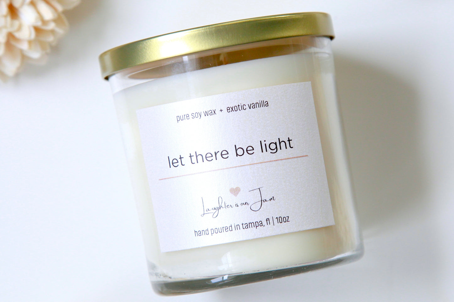 10 ounce candle | let there be light