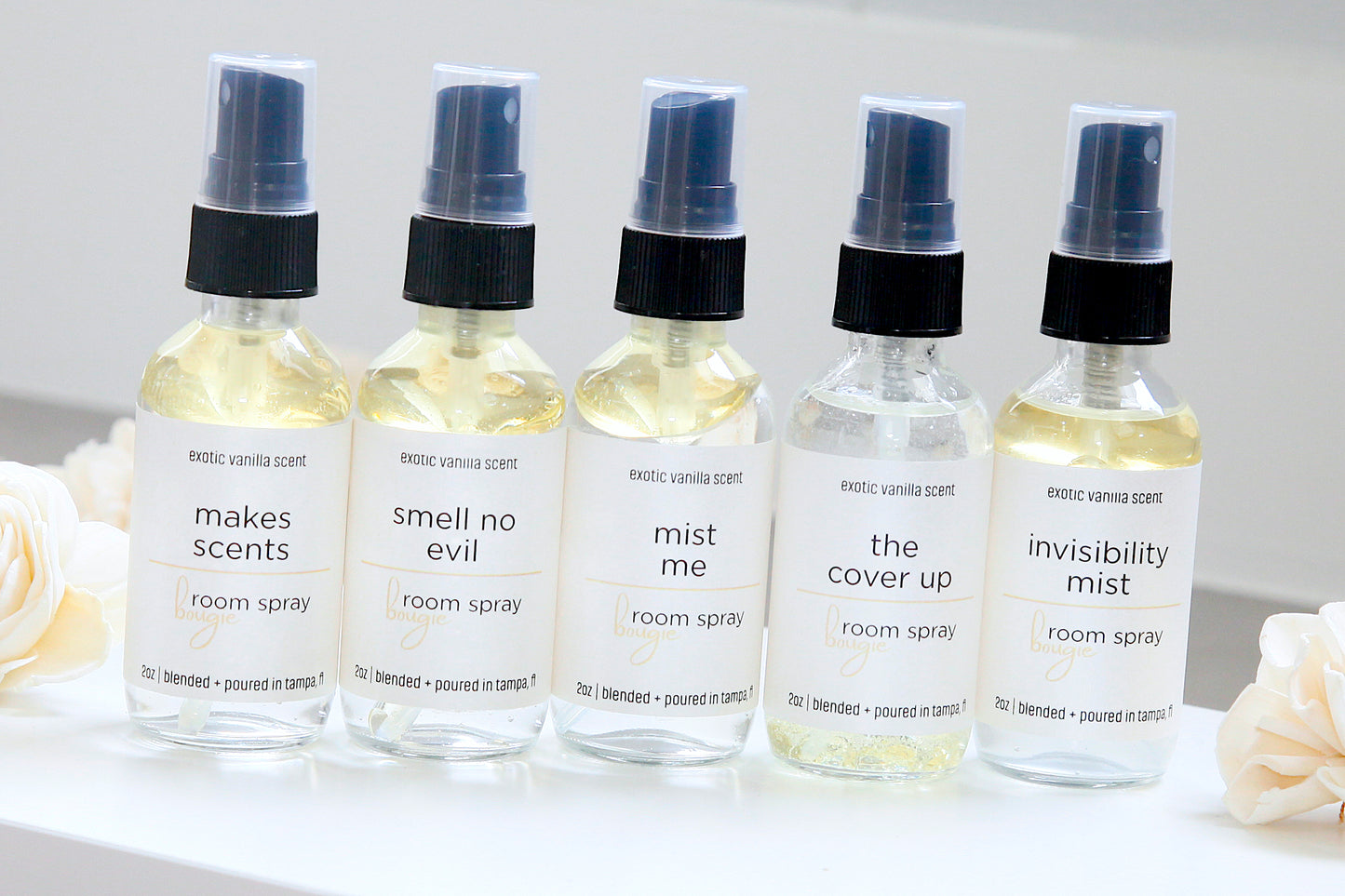 Bougie room sprays | makes scents